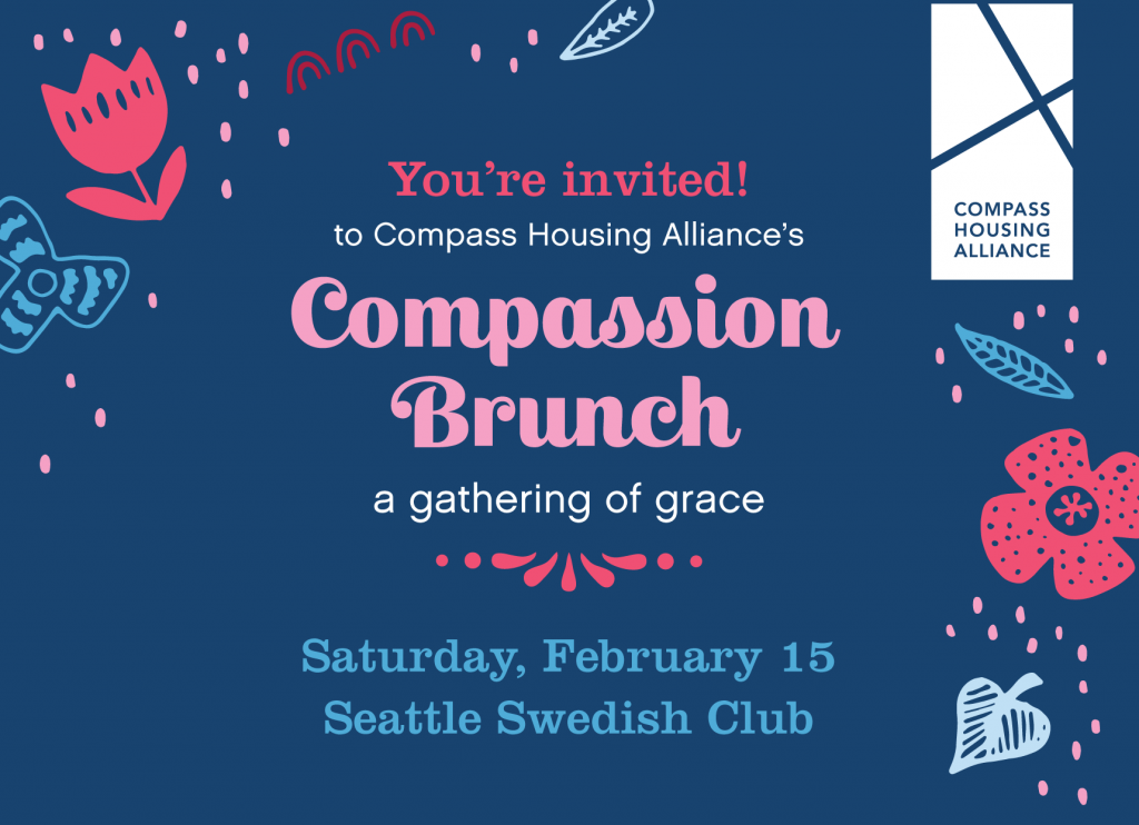 Image of the compassion brunch invitation